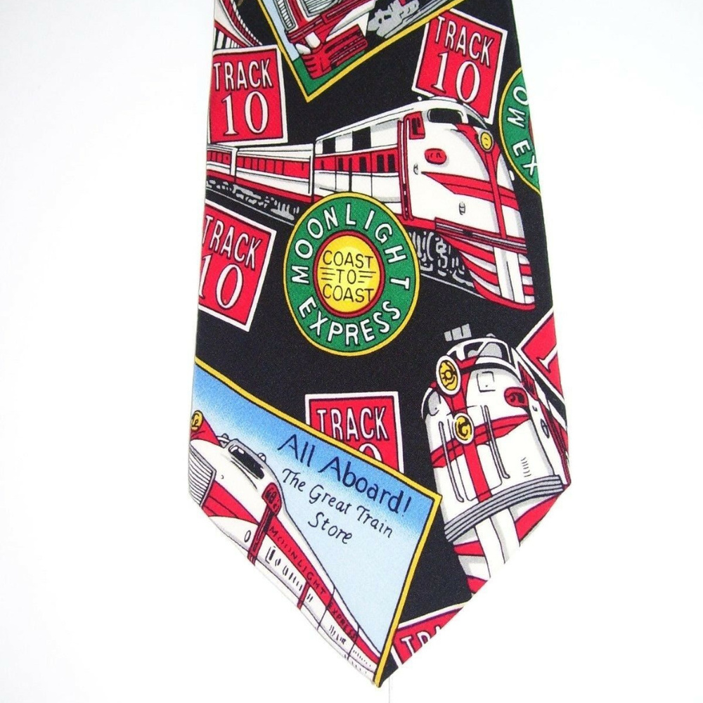 The Great Train Store Dress Suit Necktie 100% Silk